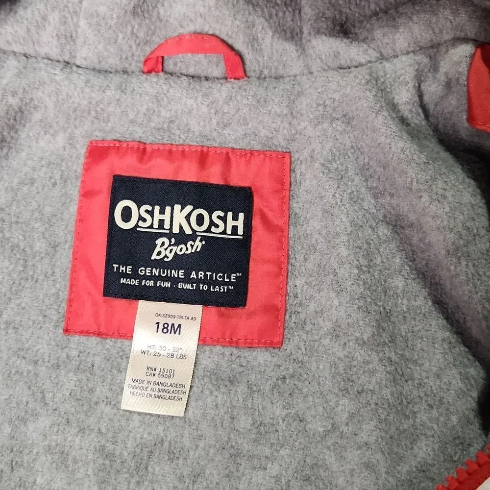 Oshkosh jacket baby boy  18‎ months